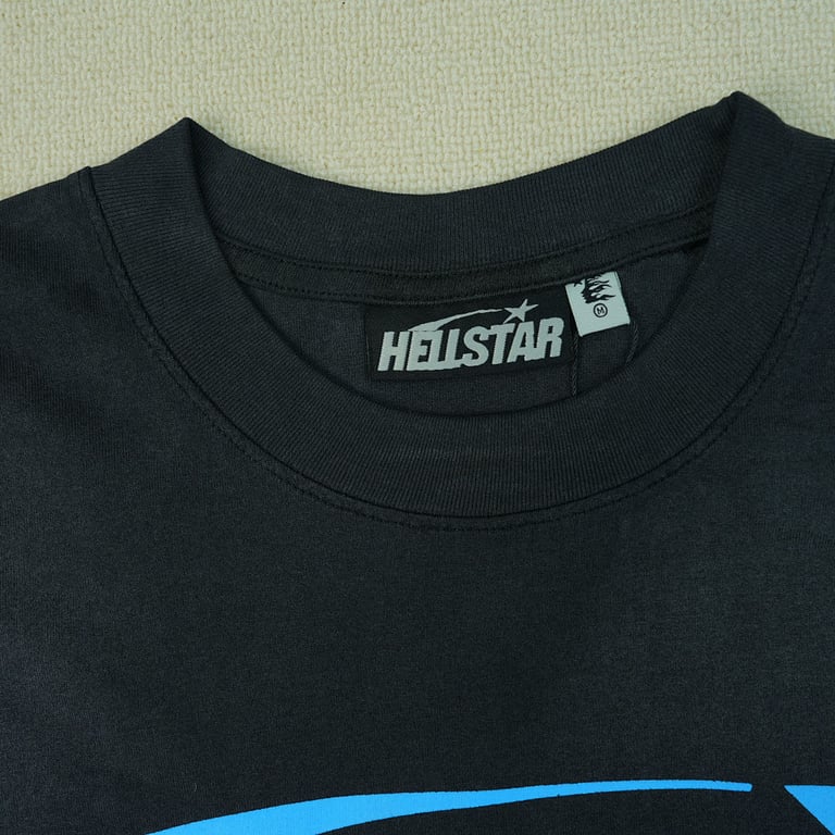 Hellstar Classic T-shirt Black/Blue - 12