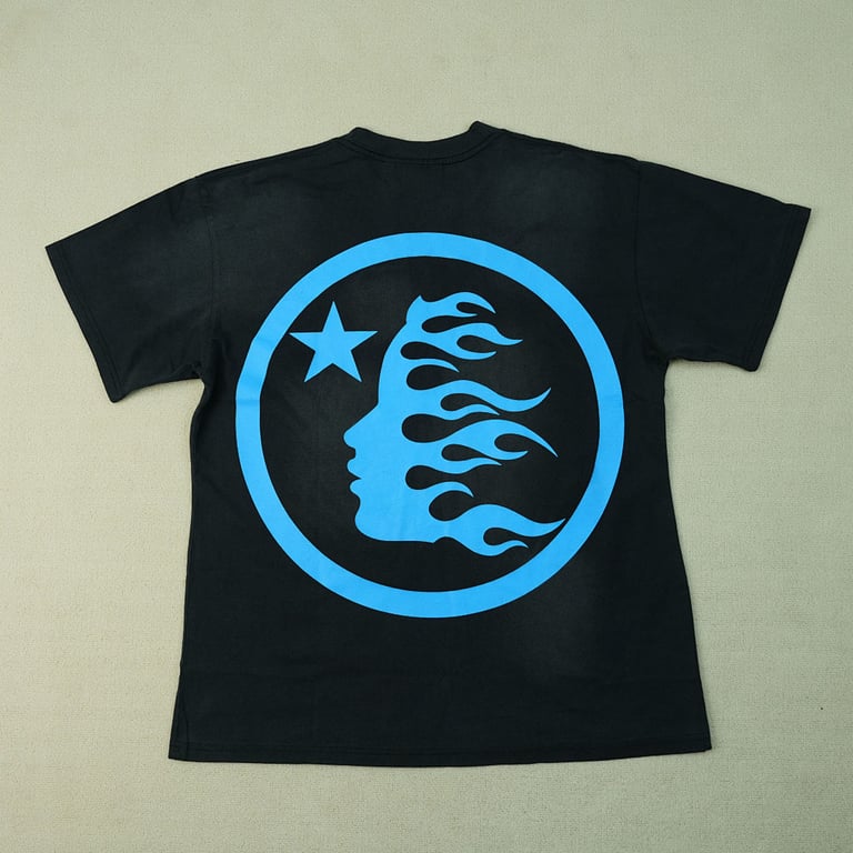Hellstar Classic T-shirt Black/Blue - 15