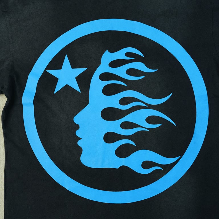 Hellstar Classic T-shirt Black/Blue - 16