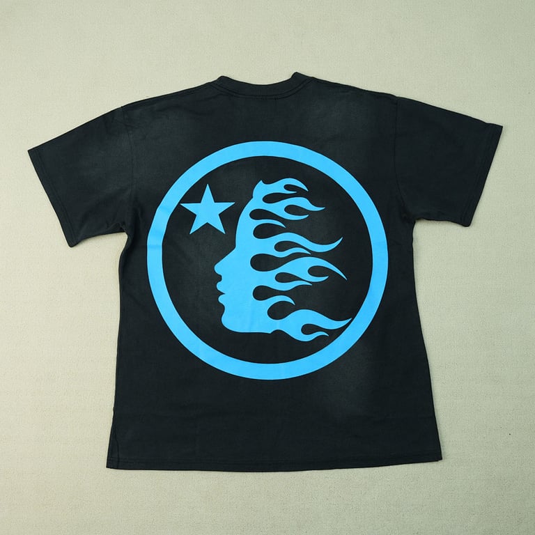 Hellstar Classic T-shirt Black/Blue - 17