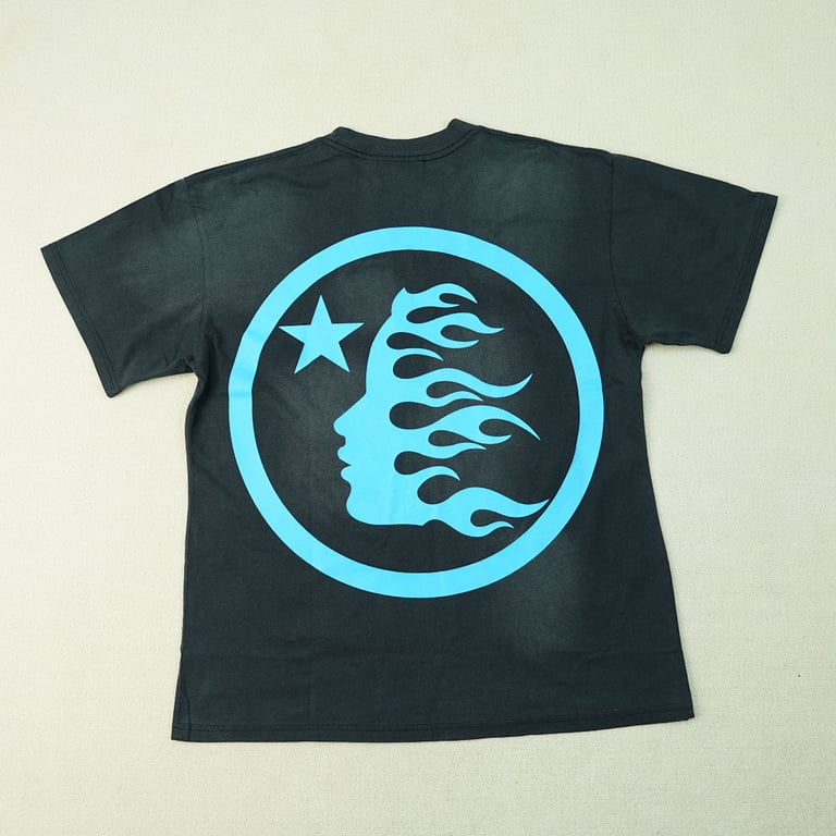 Hellstar Classic T-shirt Black/Blue - 18