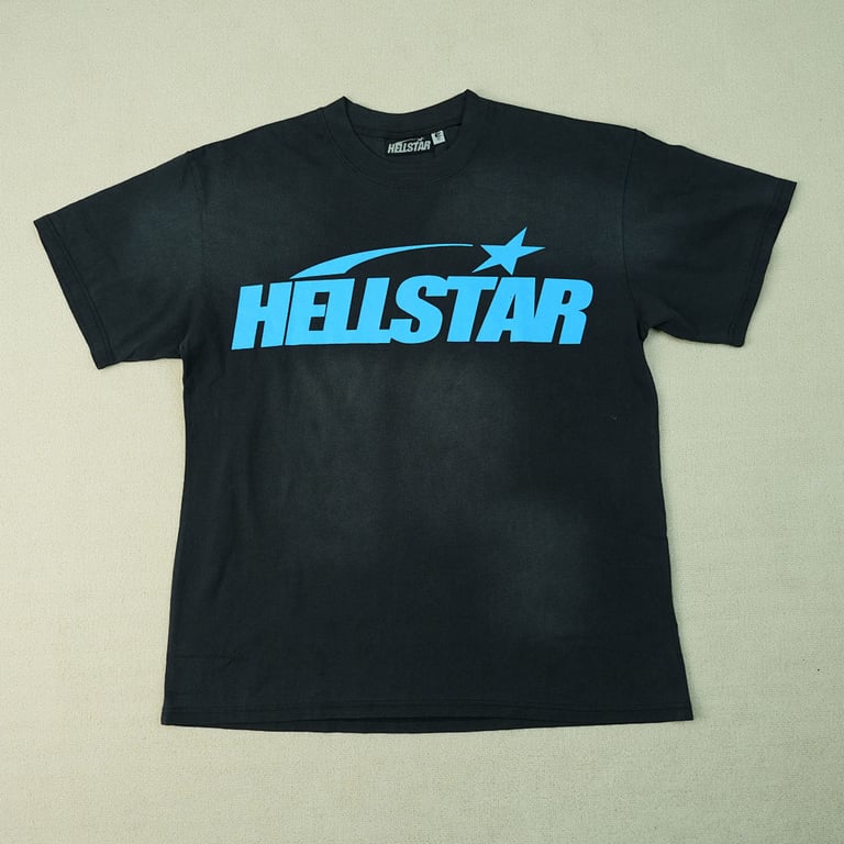 Hellstar Classic T-shirt Black/Blue - 3