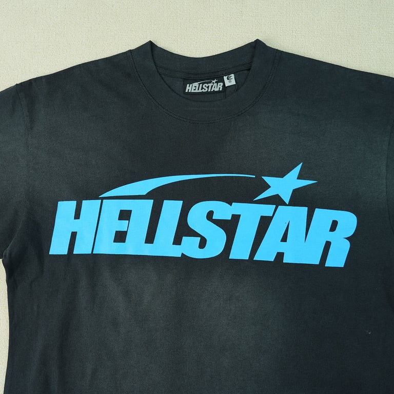 Hellstar Classic T-shirt Black/Blue - 5