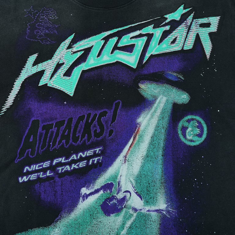 Hellstar Attacks T-Shirt Black - 11