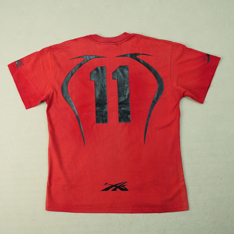 Hellstar Warm Up T-shirt Red - 11
