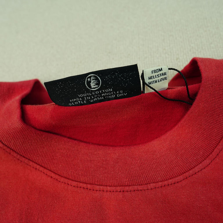 Hellstar Warm Up T-shirt Red - 12