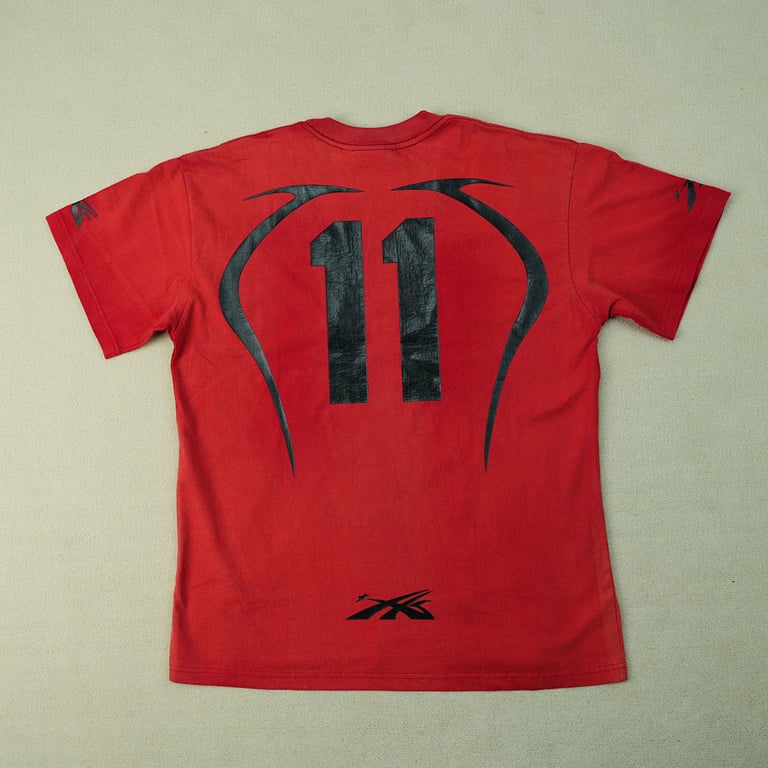 Hellstar Warm Up T-shirt Red - 17