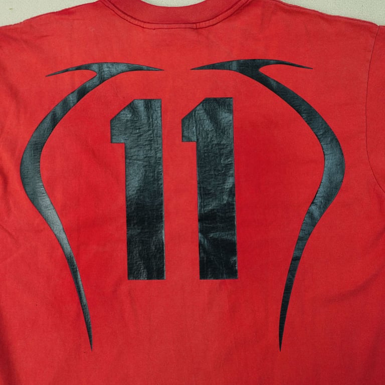 Hellstar Warm Up T-shirt Red - 19