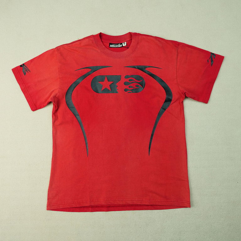 Hellstar Warm Up T-shirt Red - 4