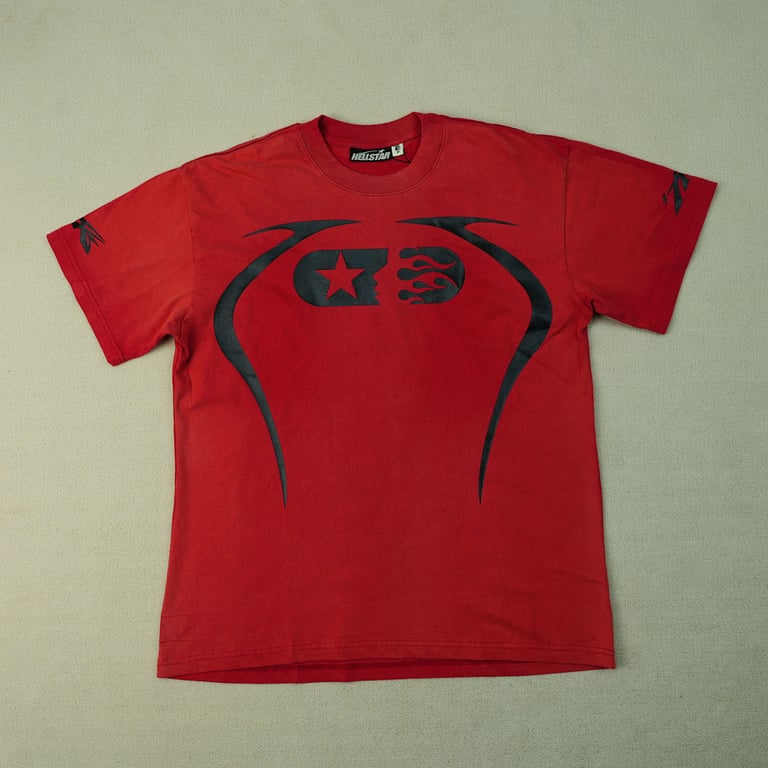 Hellstar Warm Up T-shirt Red - 5