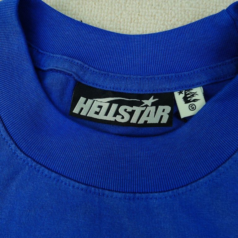 Hellstar Warm Up T-shirt Blue - 11