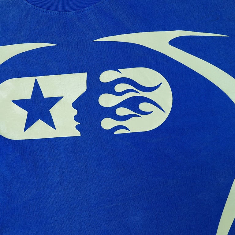 Hellstar Warm Up T-shirt Blue - 15
