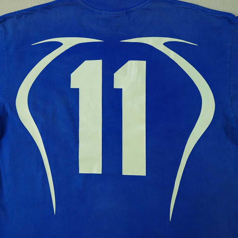Hellstar Warm Up T-shirt Blue - 18