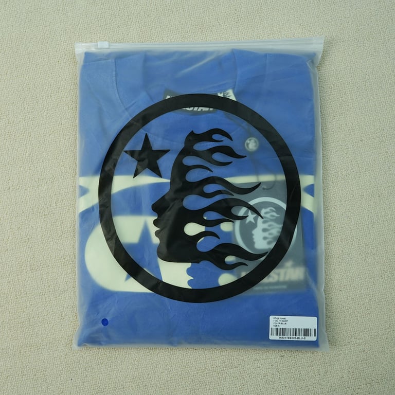 Hellstar Warm Up T-shirt Blue - 3