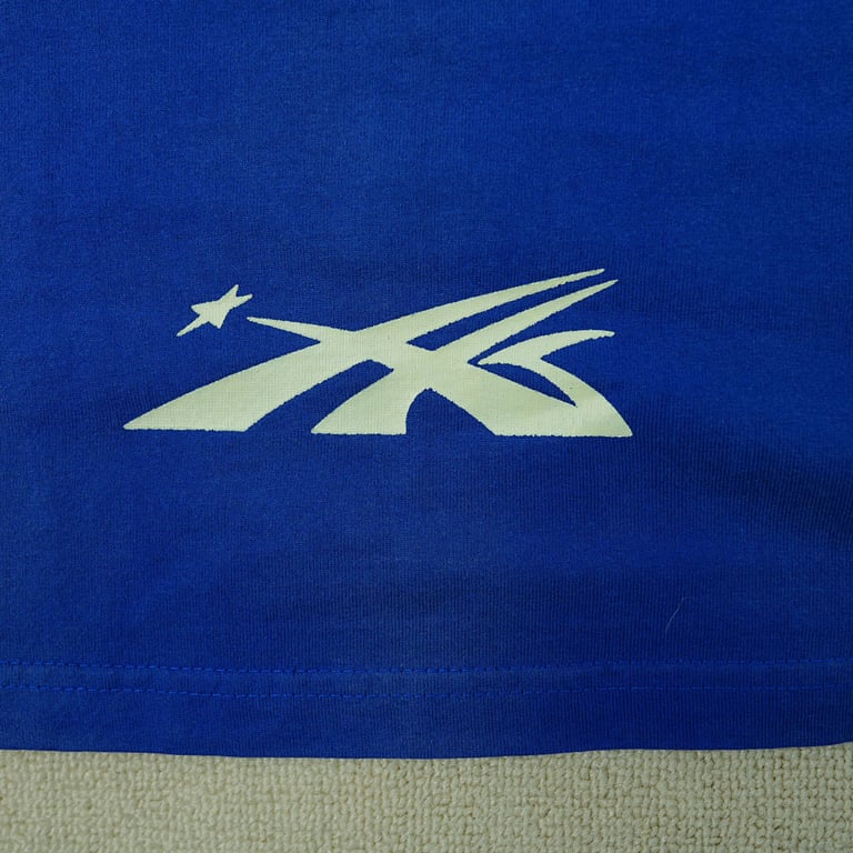 Hellstar Warm Up T-shirt Blue - 8