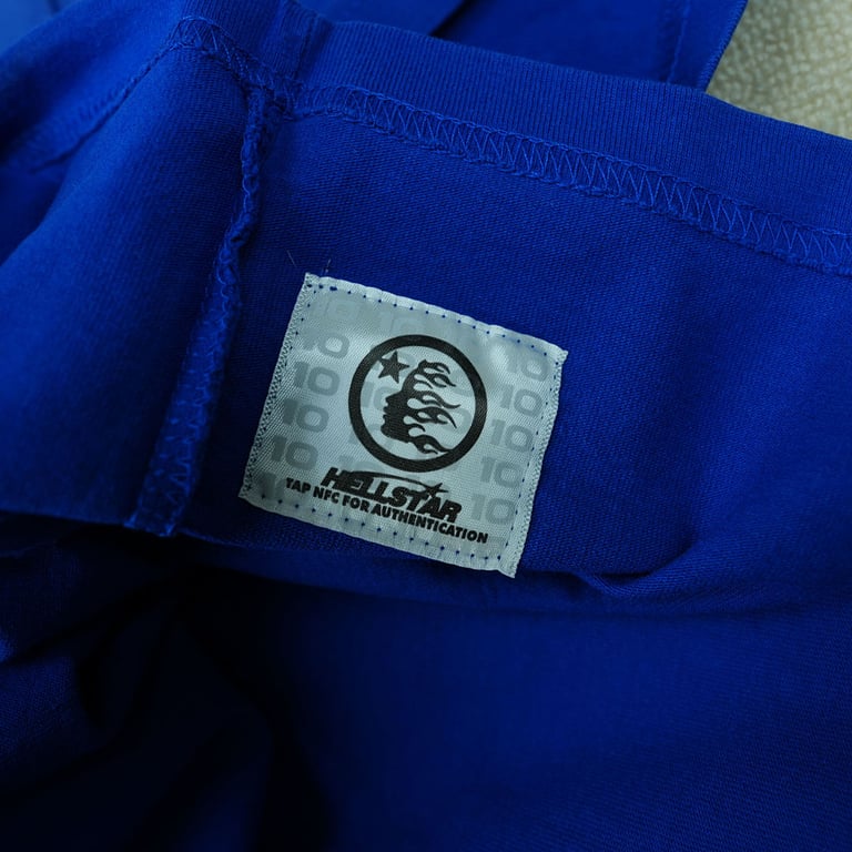 Hellstar Warm Up T-shirt Blue - 9