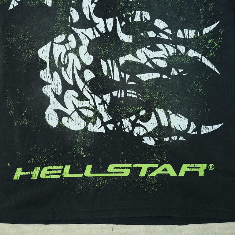 Hellstar Thorn T-Shirt Green - 13