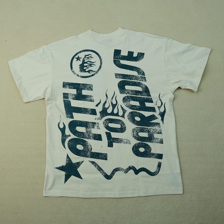 Hellstar Jesus Graphic T-Shirt White - 14
