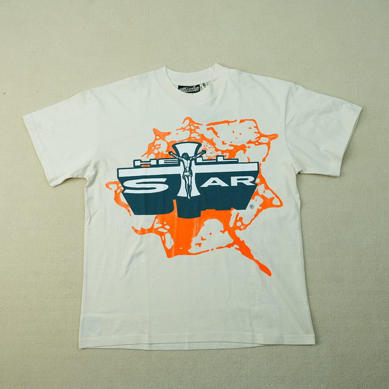 Hellstar Jesus Graphic T-Shirt White - 4