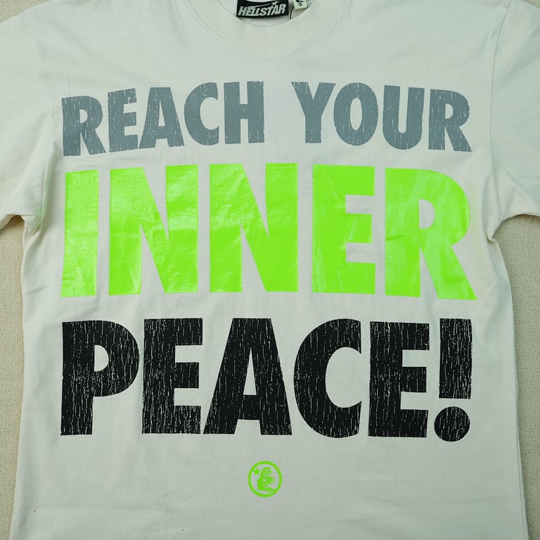 Hellstar Inner Peace T-Shirt White - 5