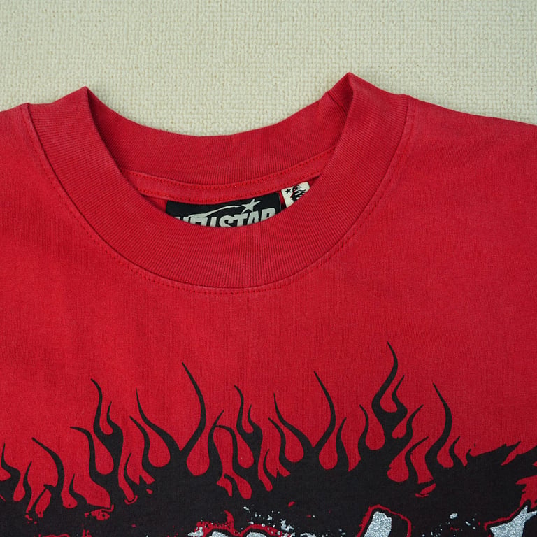 Hellstar Records T-Shirt Red - 13