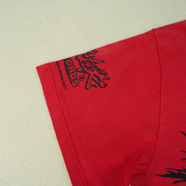 Hellstar Records T-Shirt Red - 14