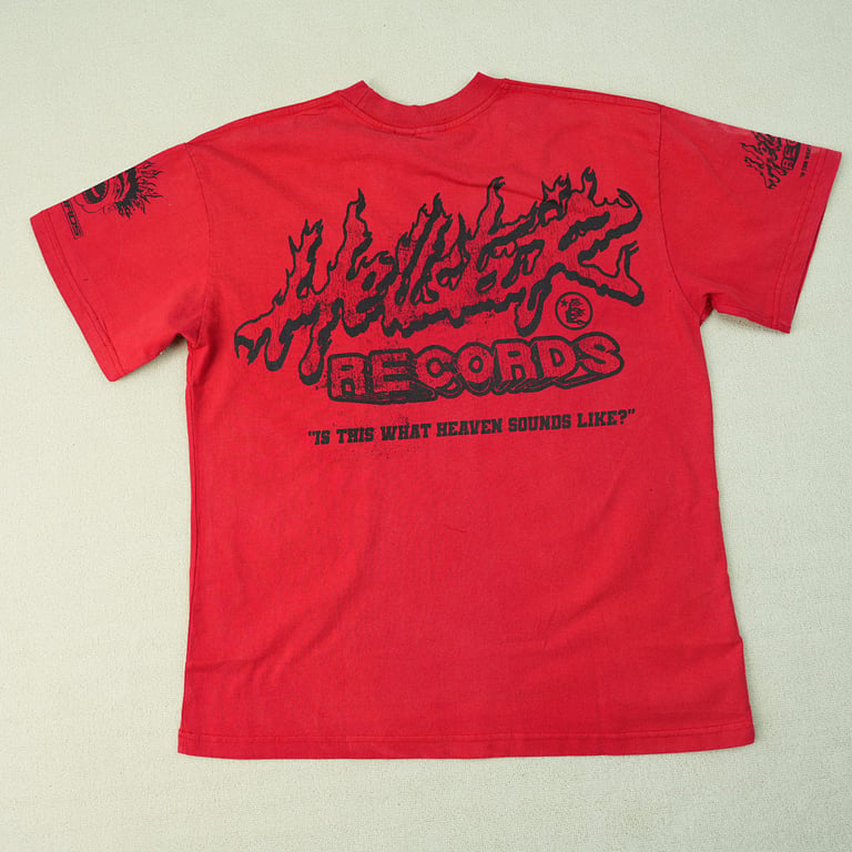 Hellstar Records T-Shirt Red - 18