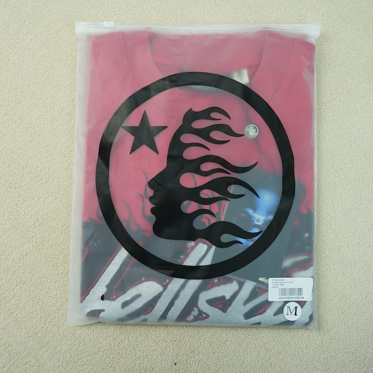 Hellstar Records T-Shirt Red - 3
