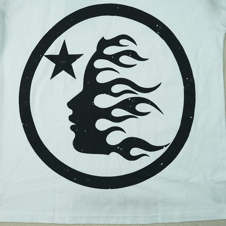 Hellstar Studios Cartoon Logo T-shirt Gray - 16