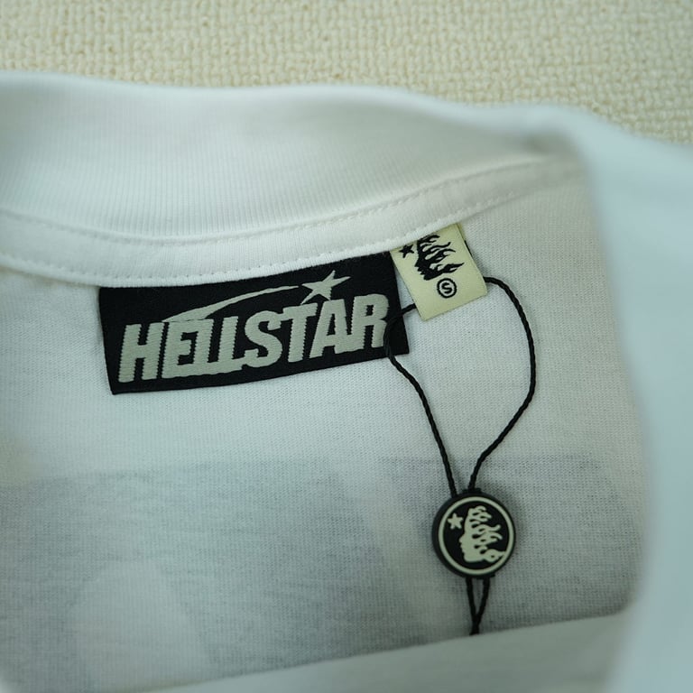Hellstar Studios Cartoon Logo T-shirt Gray - 17