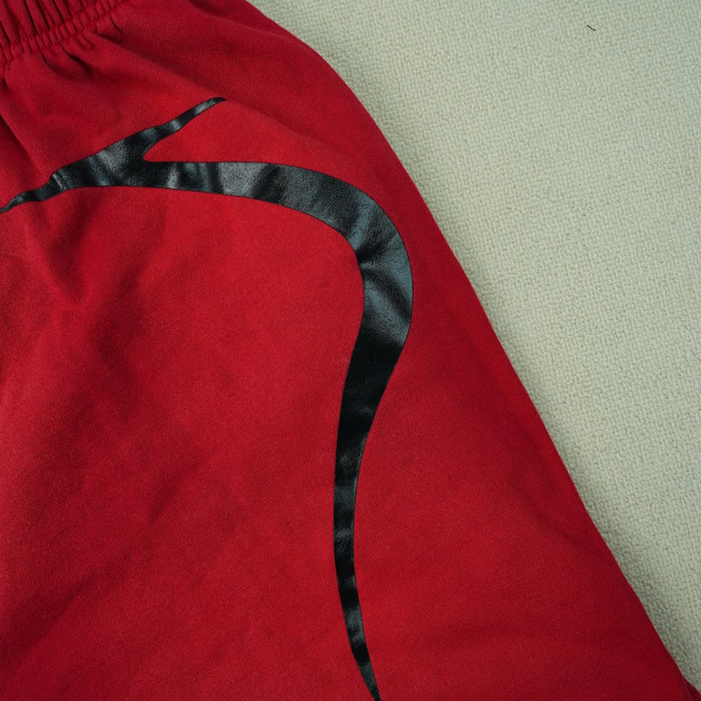 Hellstar Warm Up Shorts Red - 4