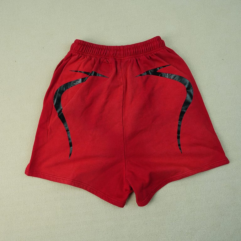 Hellstar Warm Up Shorts Red - 5