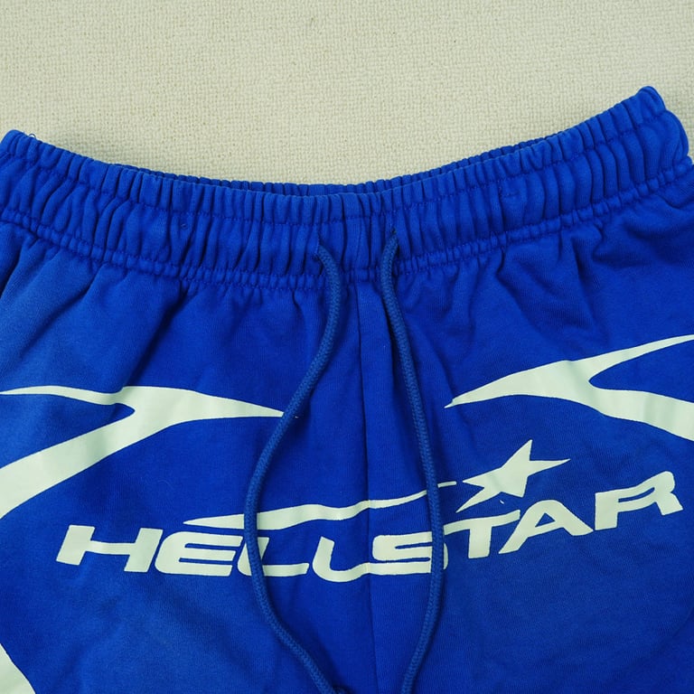 Hellstar Warm Up Shorts Blue - 11