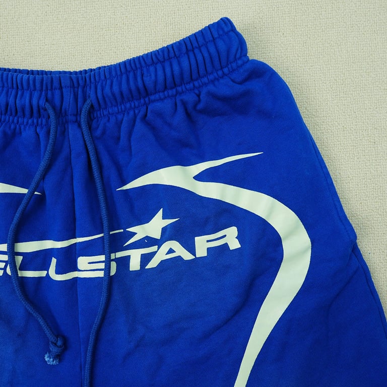 Hellstar Warm Up Shorts Blue - 13
