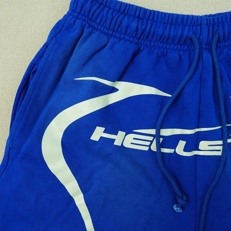 Hellstar Warm Up Shorts Blue - 14