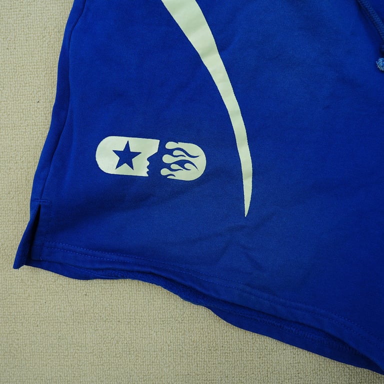Hellstar Warm Up Shorts Blue - 15