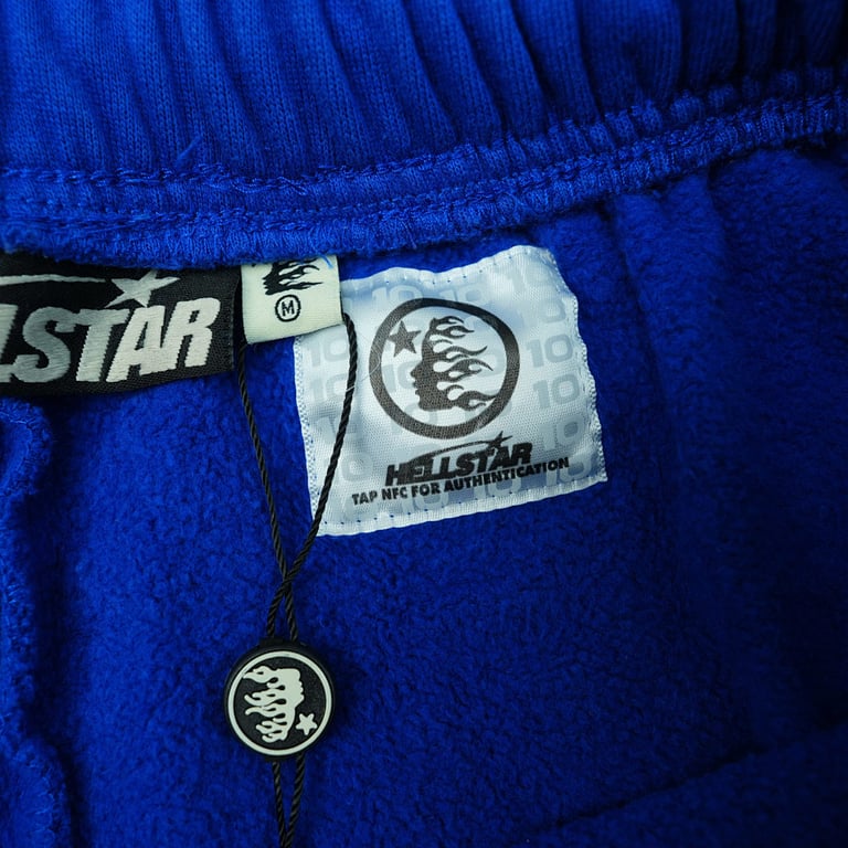 Hellstar Warm Up Shorts Blue - 18