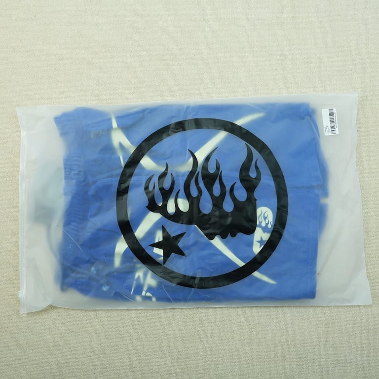 Hellstar Warm Up Shorts Blue - 3