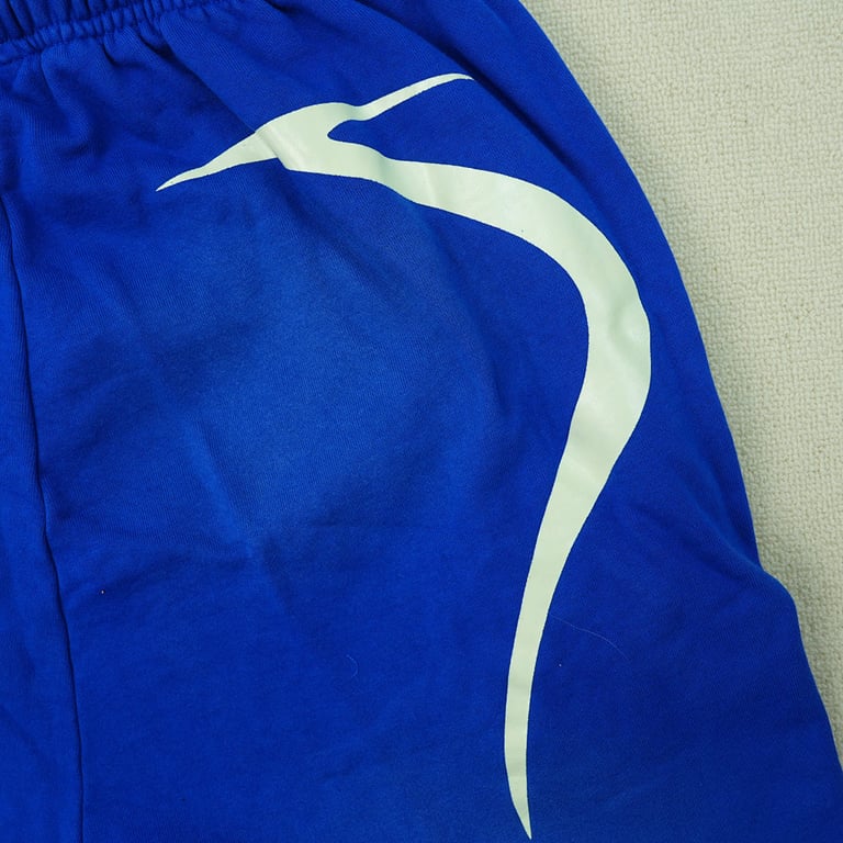 Hellstar Warm Up Shorts Blue - 7