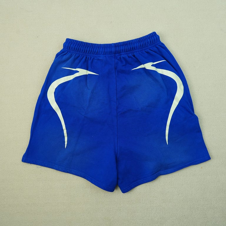 Hellstar Warm Up Shorts Blue - 9