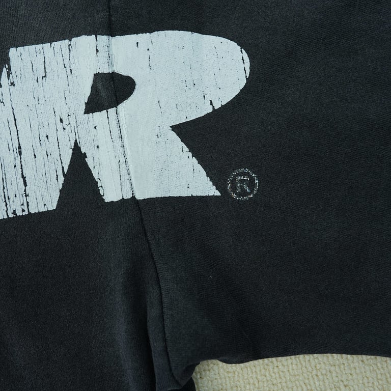 Hellstar Cartoon Logo Glitter T-shirt Black - 11