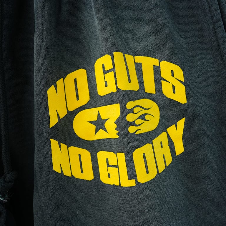 Hellstar No Guts No Glory Sweatpants Midnight Dye Black - 11