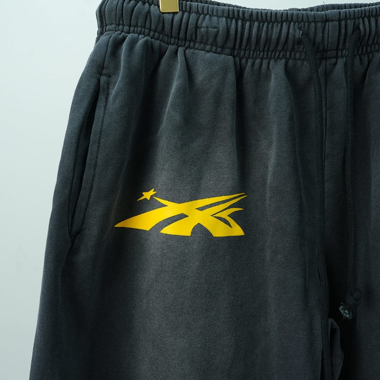 Hellstar No Guts No Glory Sweatpants Midnight Dye Black - 13