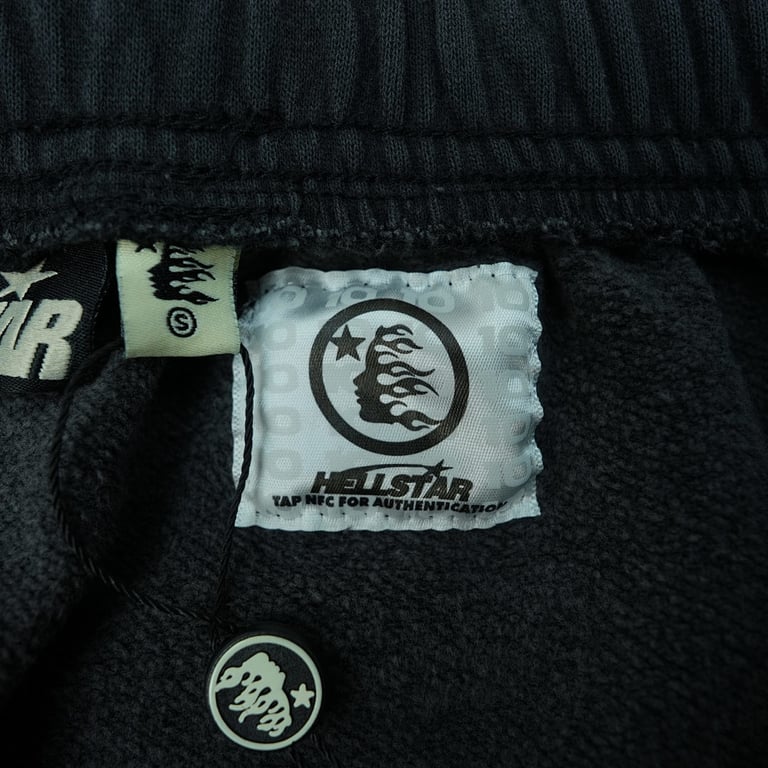 Hellstar No Guts No Glory Sweatpants Midnight Dye Black - 15