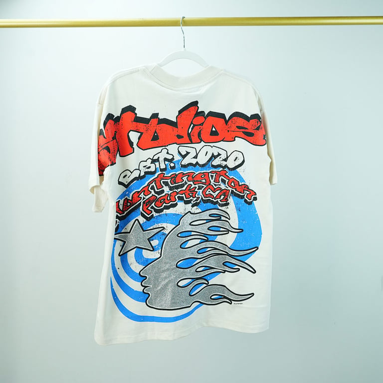 Hellstar Studios Screaming Kid T-shirt White - 14