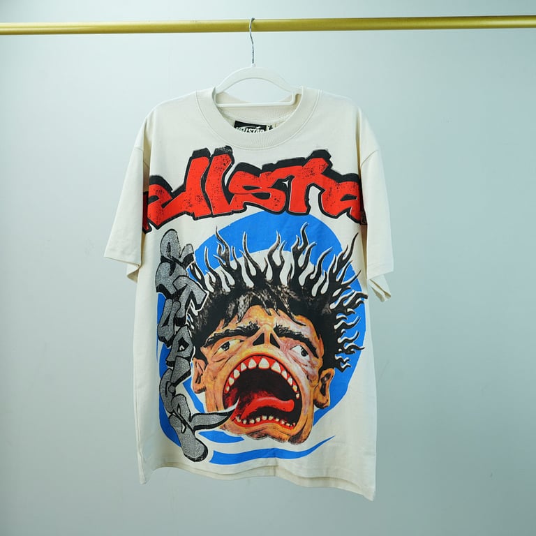 Hellstar Studios Screaming Kid T-shirt White - 6