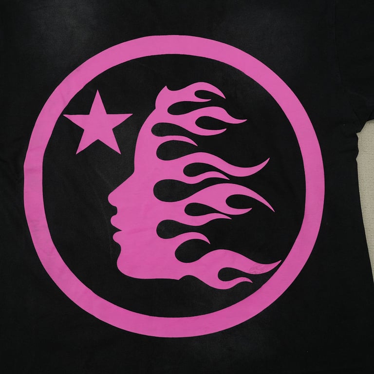 Hellstar Classic T-shirt Black/Pink - 10