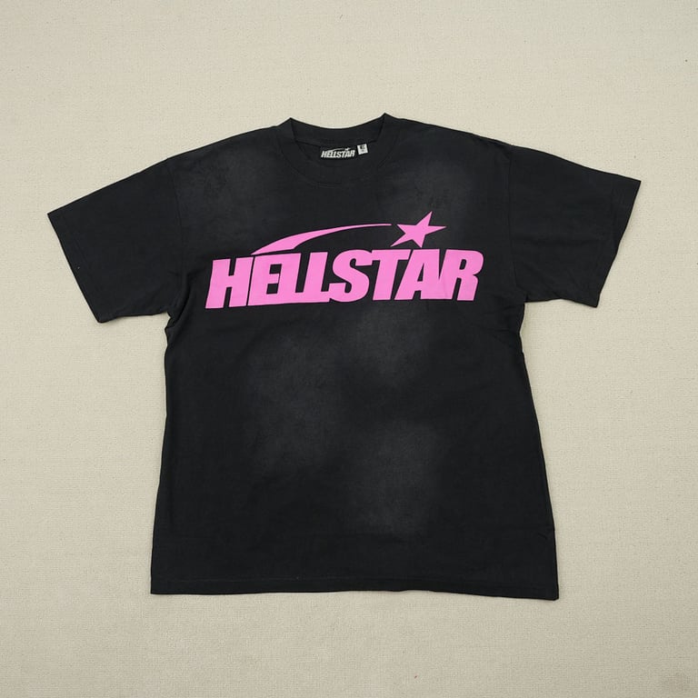 Hellstar Classic T-shirt Black/Pink - 4