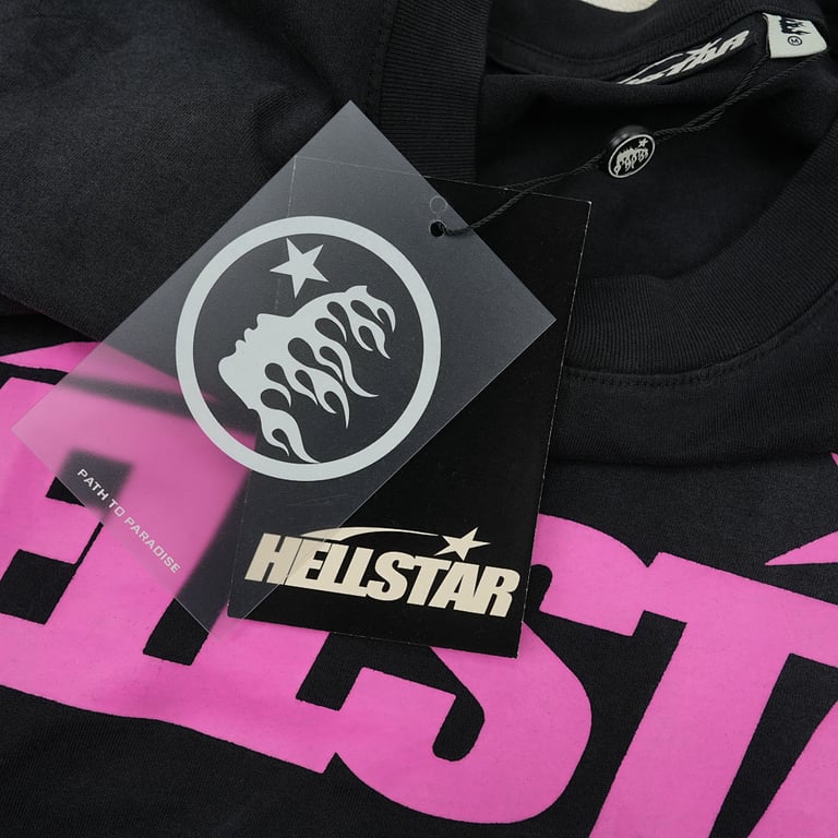 Hellstar Classic T-shirt Black/Pink - 5