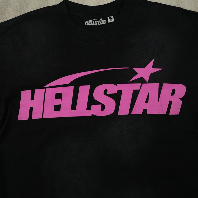 Hellstar Classic T-shirt Black/Pink - 8